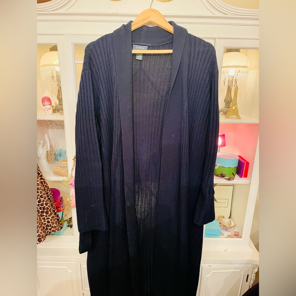 Cute navy car coat